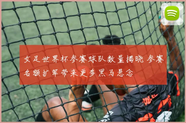 女足世界杯参赛球队数量揭晓 参赛名额扩军带来更多黑马悬念